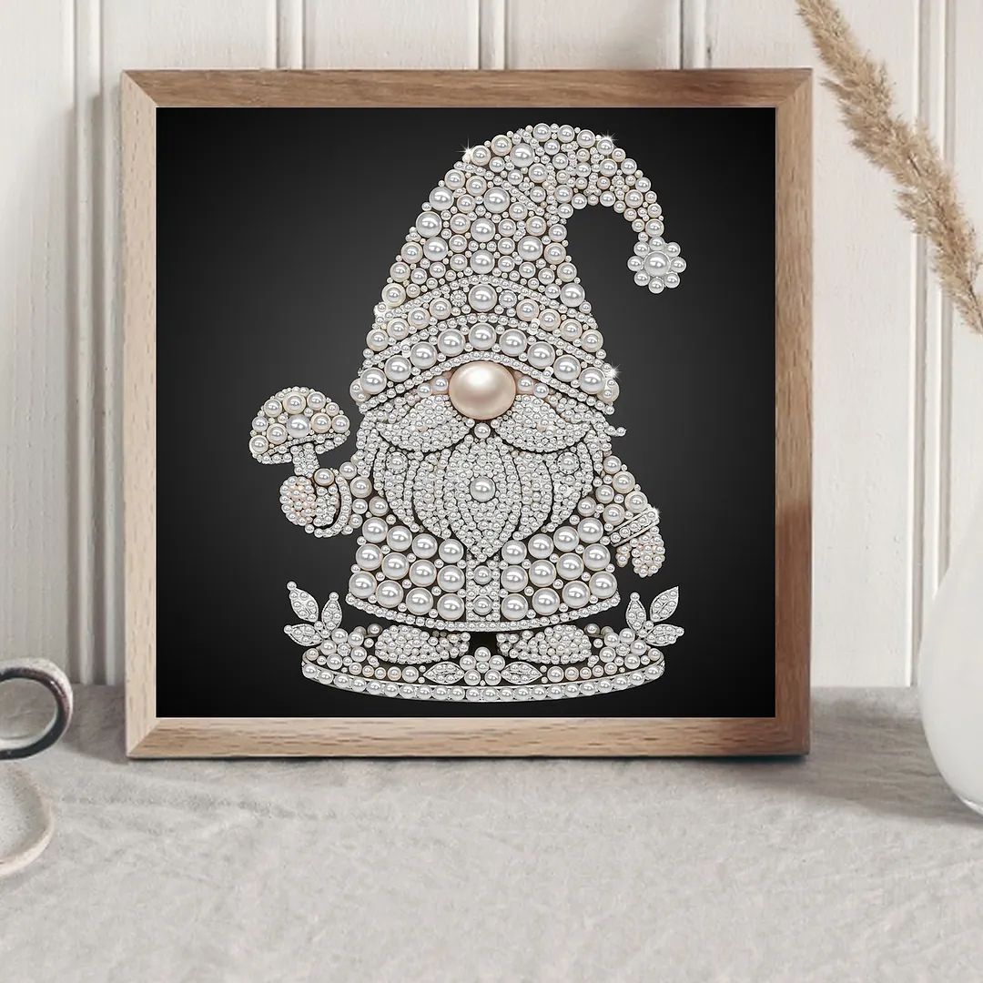 Goblin DIY Pearl Painting Kits for Adults Beginners Home Wall Decor Pearl Gem Paintings Picture Arts Craft 25x25cm Without Frame