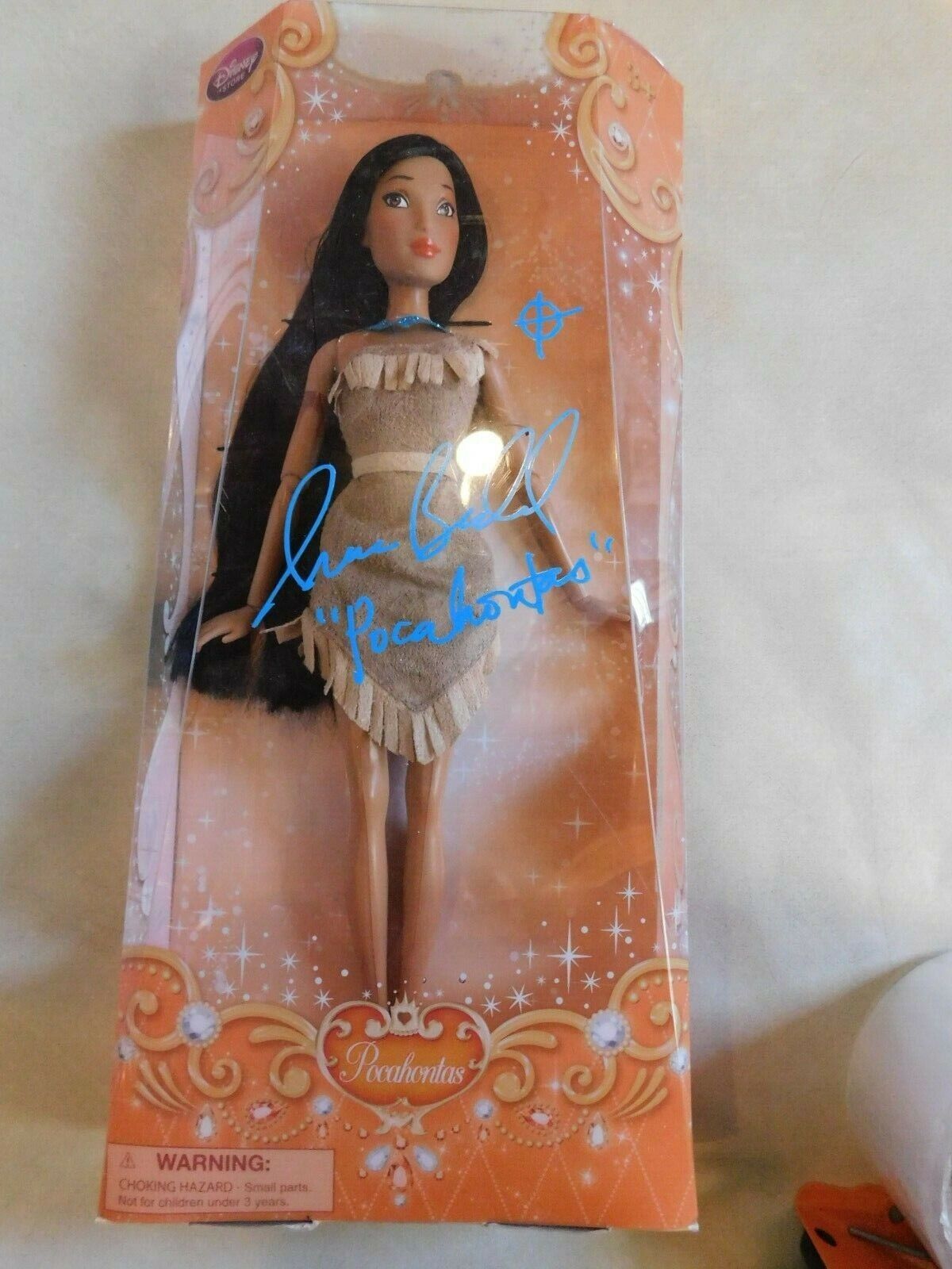 Disney Pocahontas doll 12in signed : Irene Bedard BRS