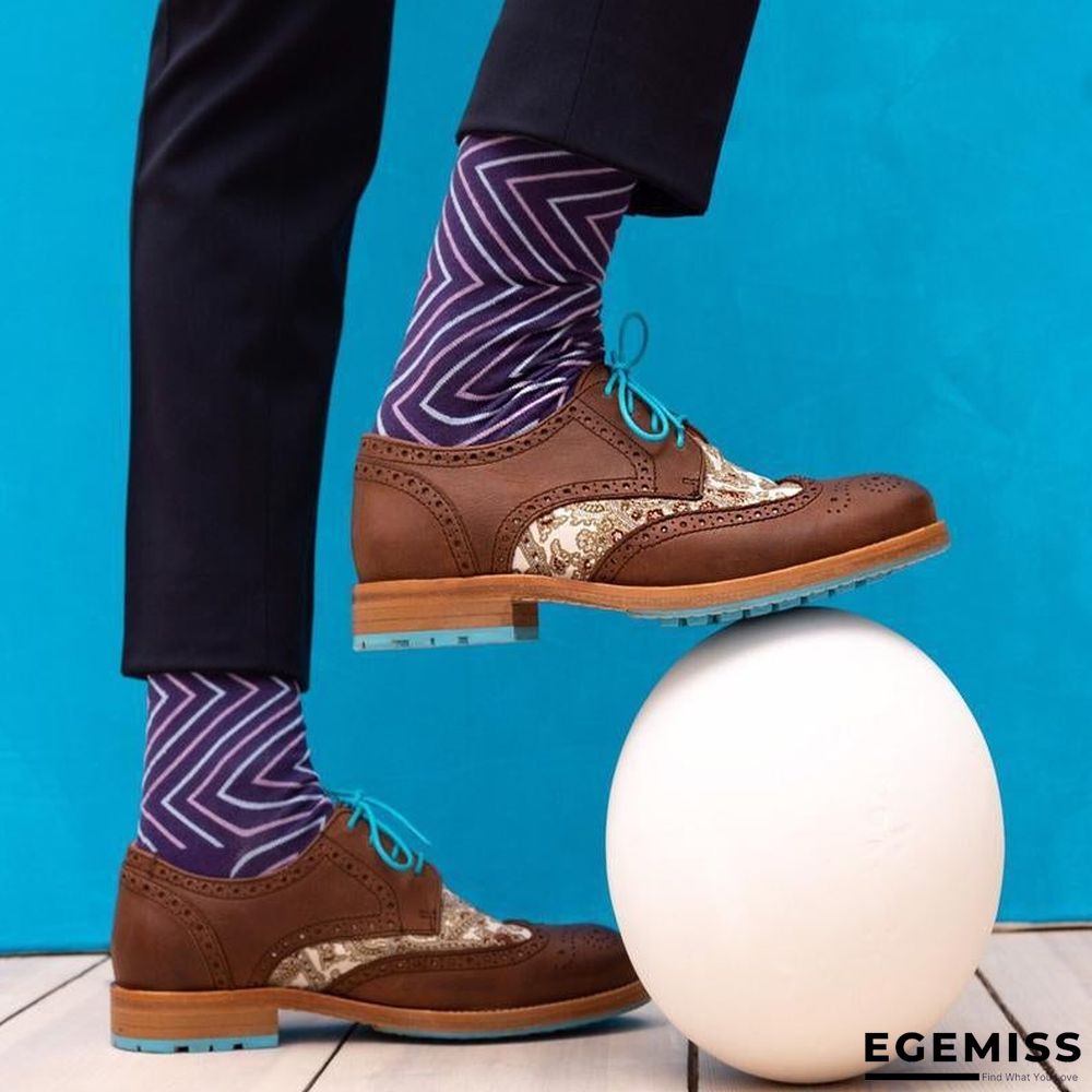 Handmade Silk Dragon Pattern Oxford Shoes | EGEMISS