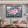 Meet Rose-11CT Stamped Cross Stitch 72*55cm/28.35*21.65in(Big Size)
