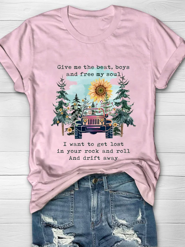 Eagerlys Boho Jeep T-shirt Eagerlys