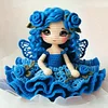 Rose Flower Fairy Crochet Kit for Beginners - Amigurumi DIY Doll Set with Step-by-Step Tutorial