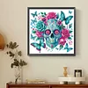 Diamond Painting-DIY Crystal Rhinestone Skull and Butterfly