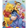 11CT Stamped Winnie the Pooh-Cross Stitch 40*50cm/15.75*19.69in