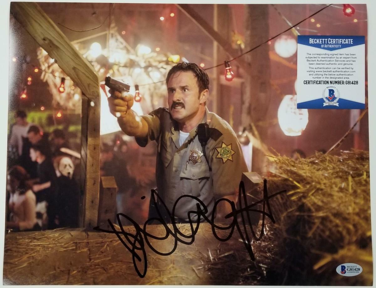 Actor David Arquette signed Scream 11x14 Photo Poster painting autograph A ~ Beckett BAS COA