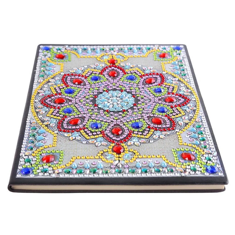 DIY Mandala Special Shaped Diamond Painting 50 Pages A5 Sketchbook Notebook gbfke