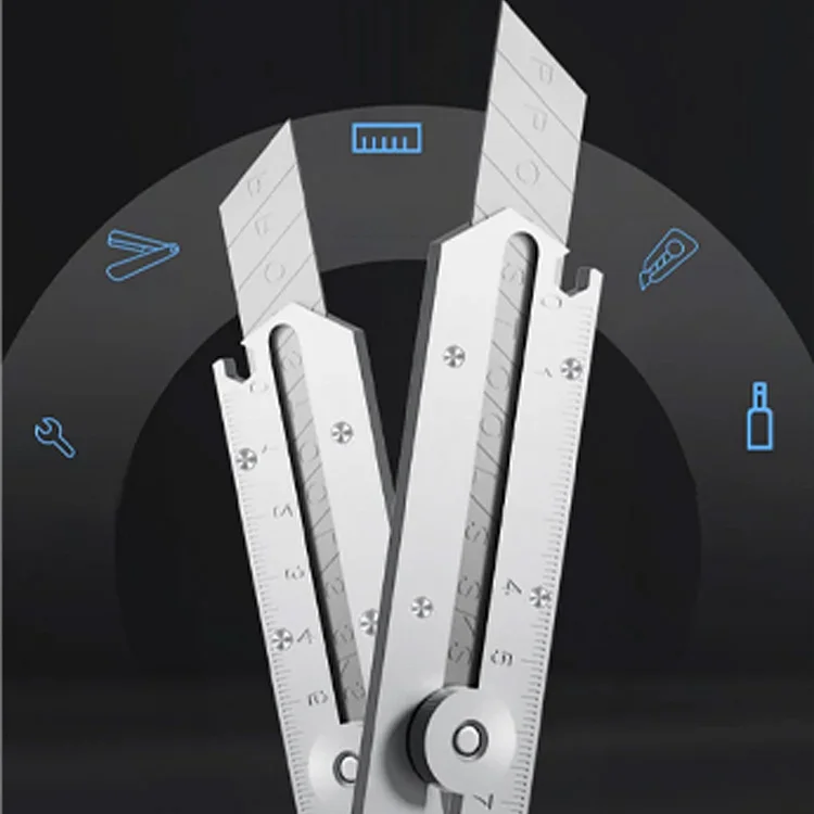 Heavy-duty All-steel Thickened Multi-purpose Utility Knife