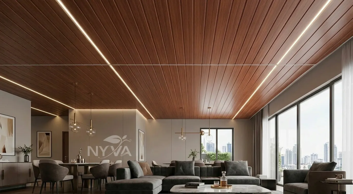 PVC Ceiling Panel (with 1 groove)