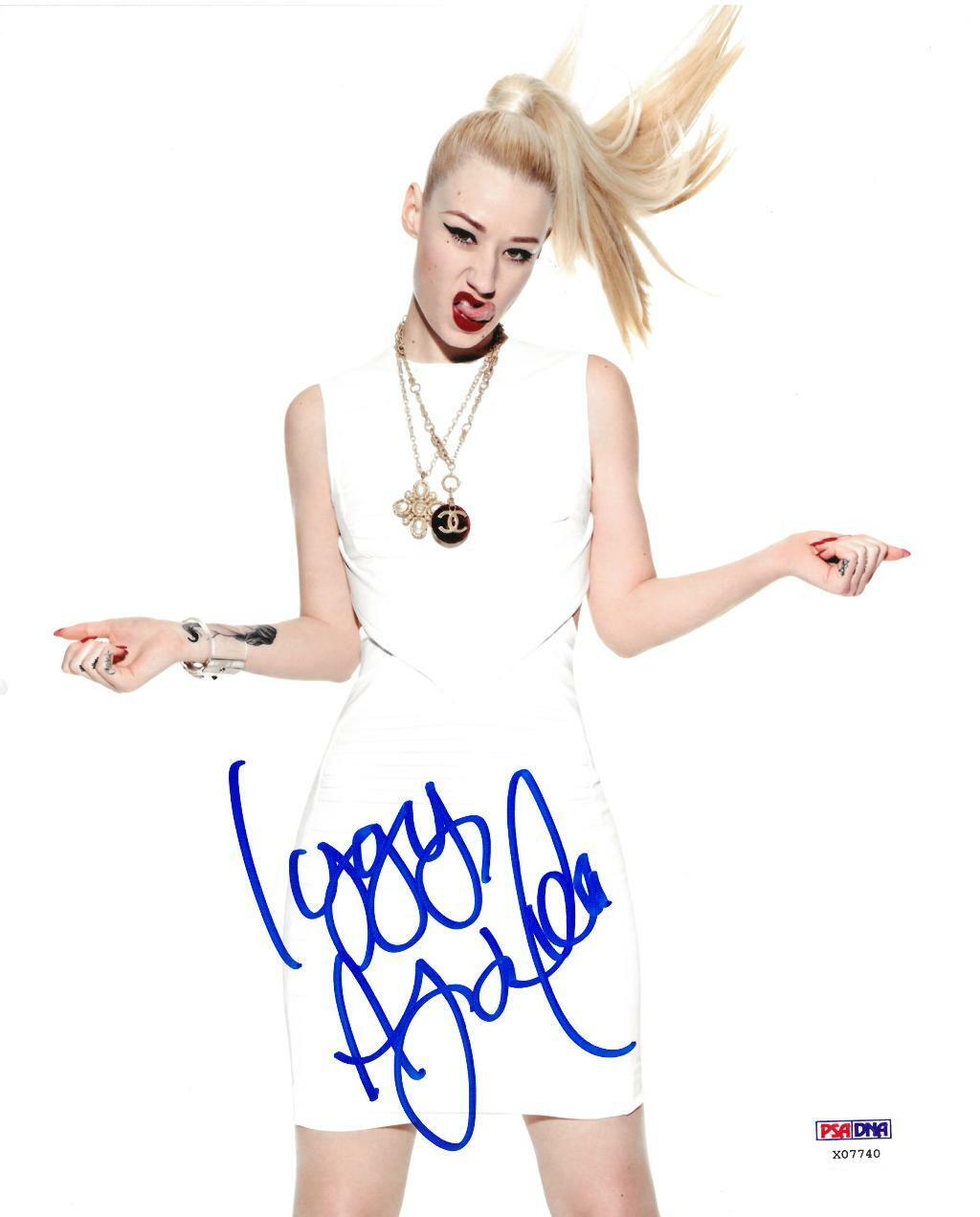 Iggy Azalea Signed Authentic Autographed 8x10 Photo Poster painting PSA/DNA #X07740