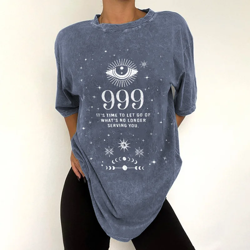   Angel Number 999 Print Women's T-shirt - Neojana