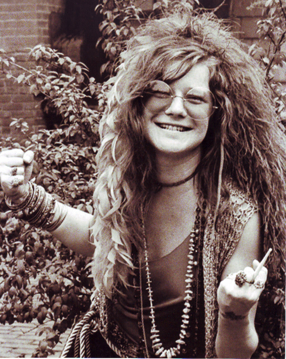 Very Cool JANIS JOPLIN 16x20 Photo Poster painting