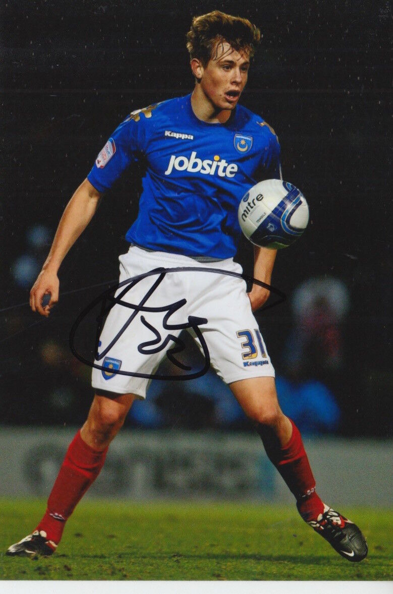 PORTSMOUTH HAND SIGNED ADAM WEBSTER 6X4 Photo Poster painting.