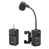 Instrument Microphone Adjustable Clip-On Pickup High-Fidelity Violin Performance Wireless Microphone Rechargeable Professional Sound Pickup for Violin Saxophone Brass Wind Instruments