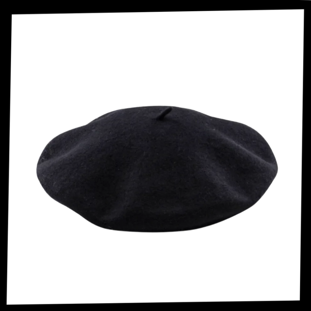 Women's Classic Woollen Beret - Package - Ozerty