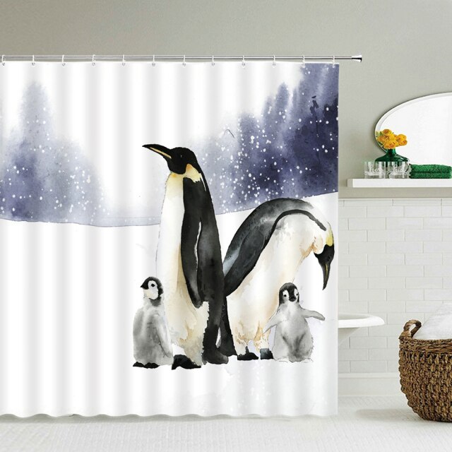 

Shower Curtain – penguin-180*180cm, 501 Original
