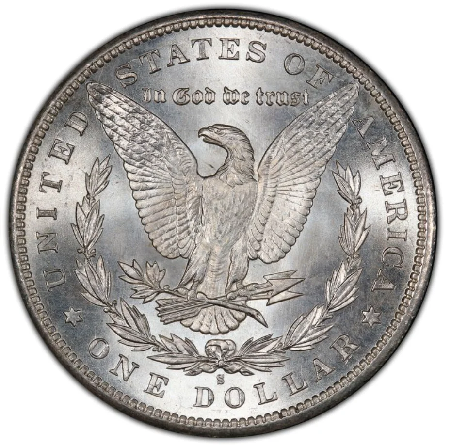 1897-S Morgan Silver Dollar $1