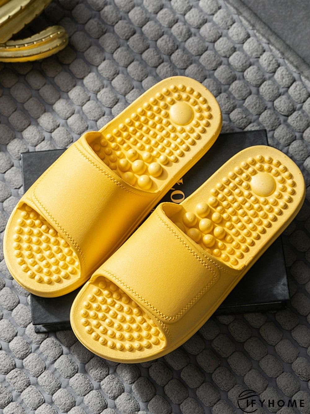Massage Function Waterproof Bathroom Slippers | IFYHOME