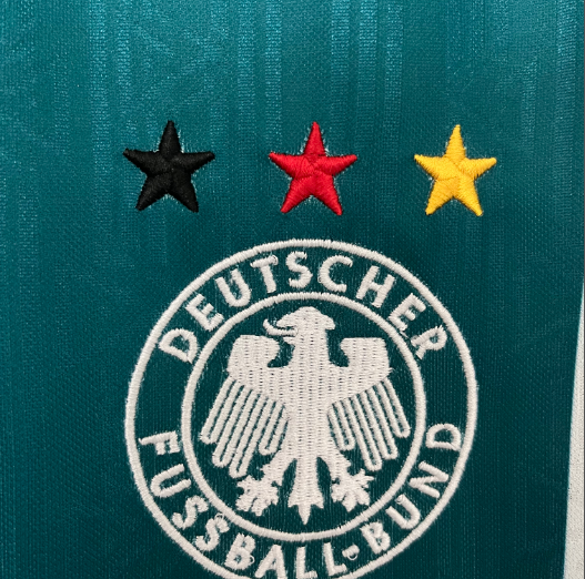 Retro 1996 Germany Away Football T-Shirt Thai Quality