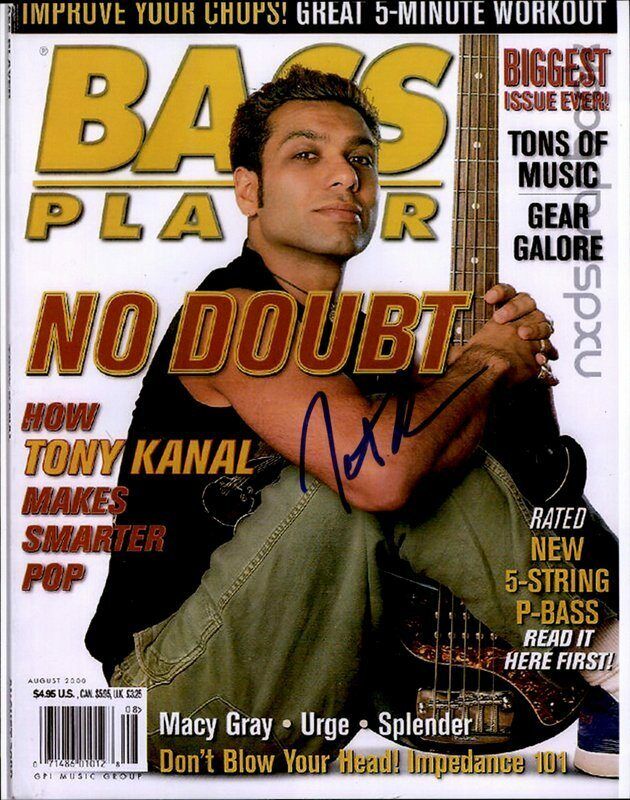 Tony Kanal No Doubt Authentic signed rock 8x10 Photo Poster painting W/Cert Autographed A1