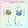 2pcs Birds Diamond Painting Double-sided Crystal Window Suncatcher Craft Set Birthday Gifts Home Garden Decor Hanging Kit