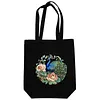 Canvas Tote Bag Embroidery Kit with Hoop Frame for Beginners Adults Sewing Art 32x37cm tapestrymarket
