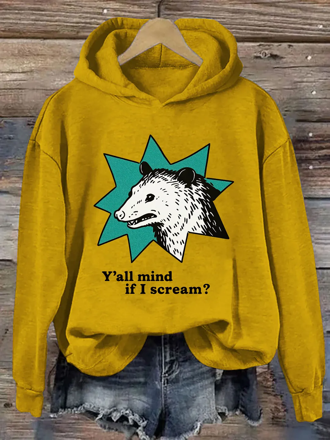 Y'all mind if I scream Hoodie