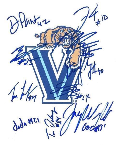 REPRINT - VILLANOVA WILDCATS 2018 National Champions 8 x 10 Photo Poster painting RP