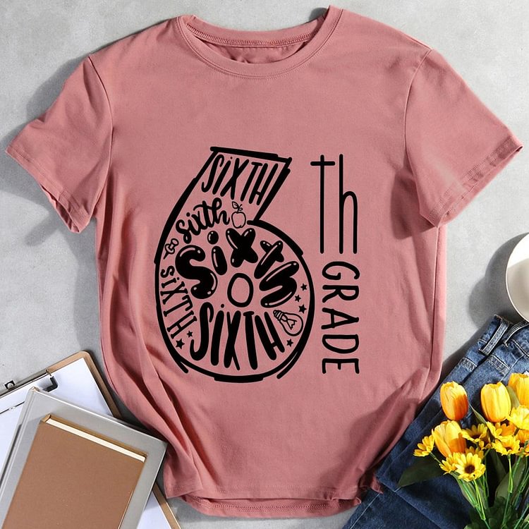 ANB -   Sixth Grade Book Lovers Tee -011603