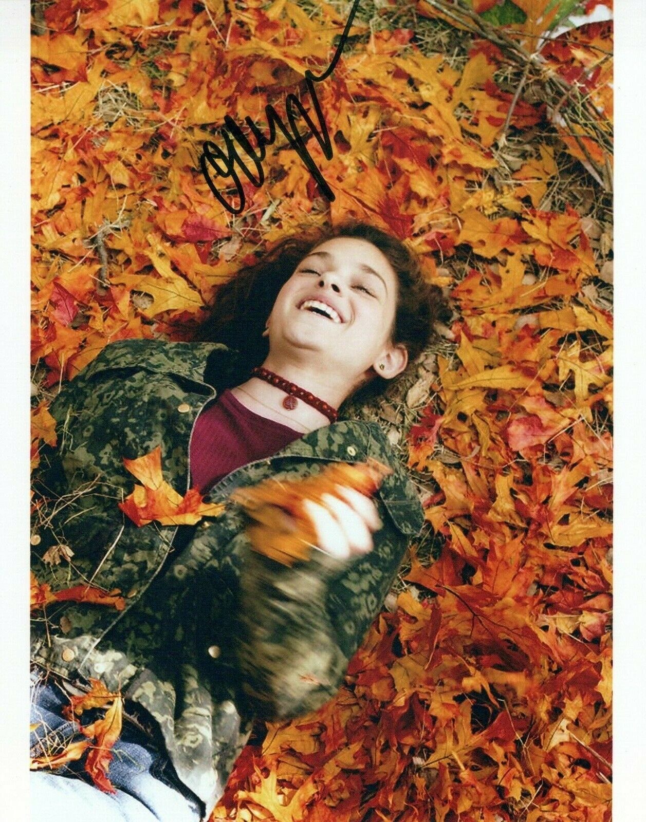 Odeya Rush head shot autographed Photo Poster painting signed 8x10 #1