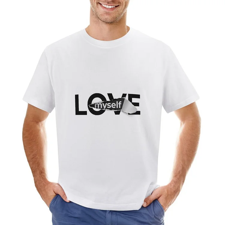 Zipper,love T-shirt &Agrave; Manches Courtes Gildan Pour Homme