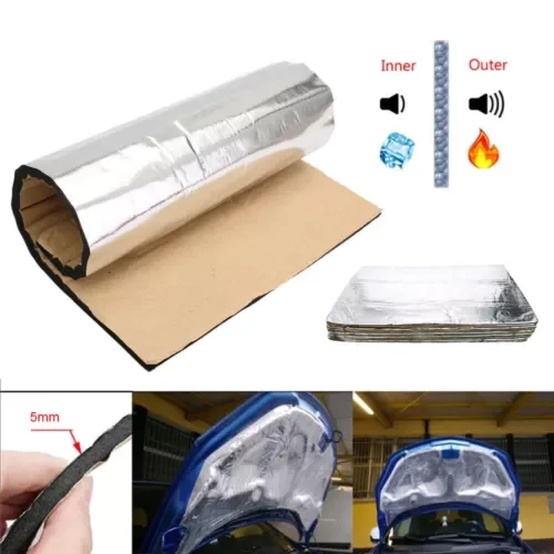 Dronehint 10x Car Parts Pad Sound Deadener Insulation Heat Noise Proofing Foam Shield Mats (For: Acura) Parts