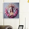 Diamond Painting -DIY Round Drill Mary(40x40cm)