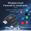 Wired To Wireless Carplay & Android Auto 2 in 1 Dongle Auto Connect Mini Adapter