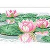 Bead Embroidery - Partial Printed 9CT Lotus(47x34 CM)