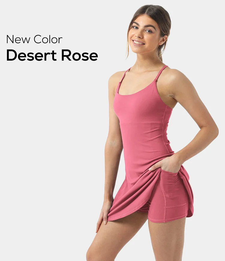 2-in-1 Flare Activity Dress-Wannabe