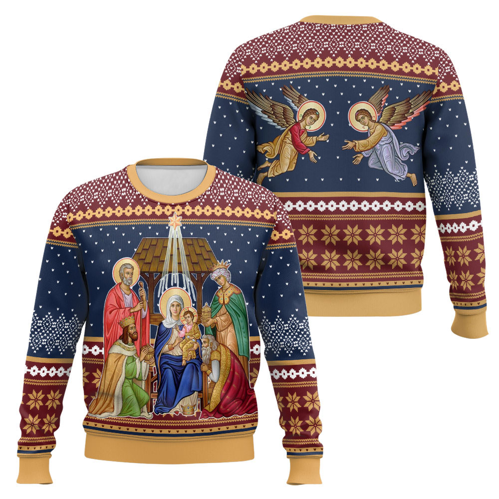 Nativity Ugly Christmas Sweater