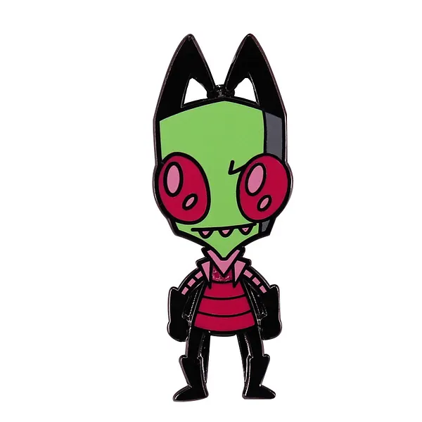 Foto del pin Alien Curioso Verde