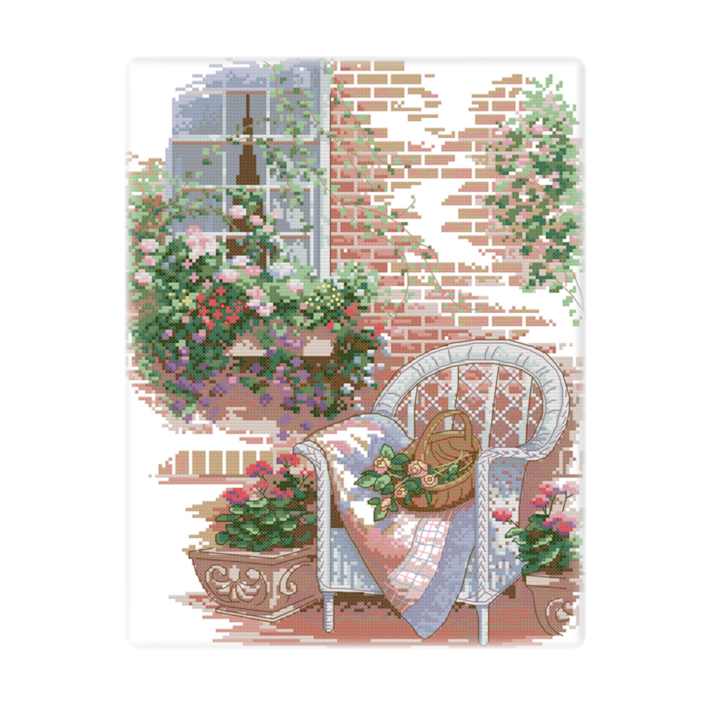 

Outdoor - 14CT Stamped Cross Stitch - 33*40CM, 501 Original