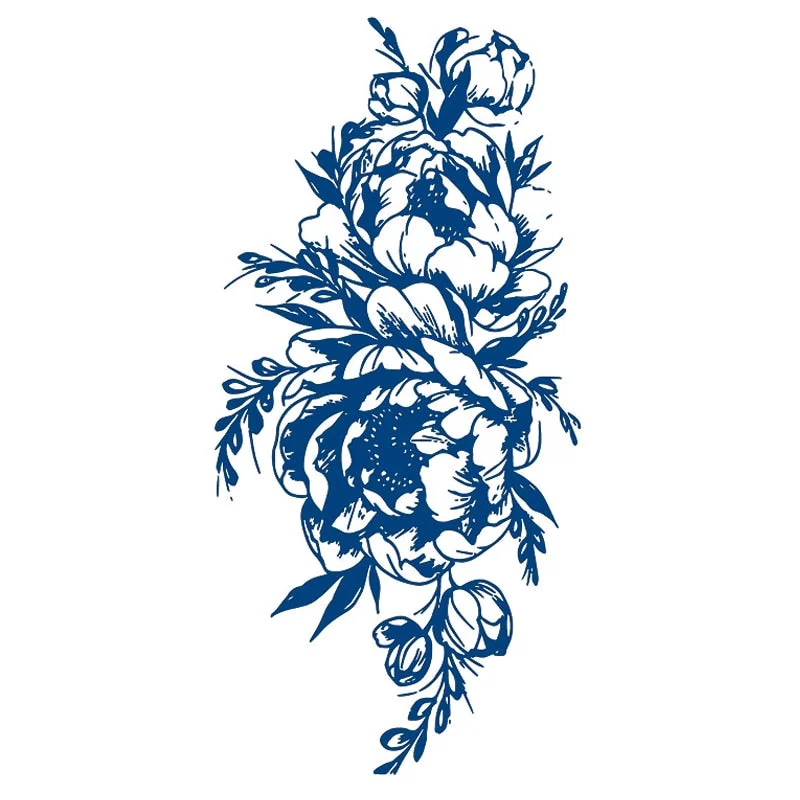 GH1-50 Herbal Juice Tattoo Sticker Semi-permanent Men and Women Long-lasting Waterproof Sweat Plant Juice Tattoo Sticker