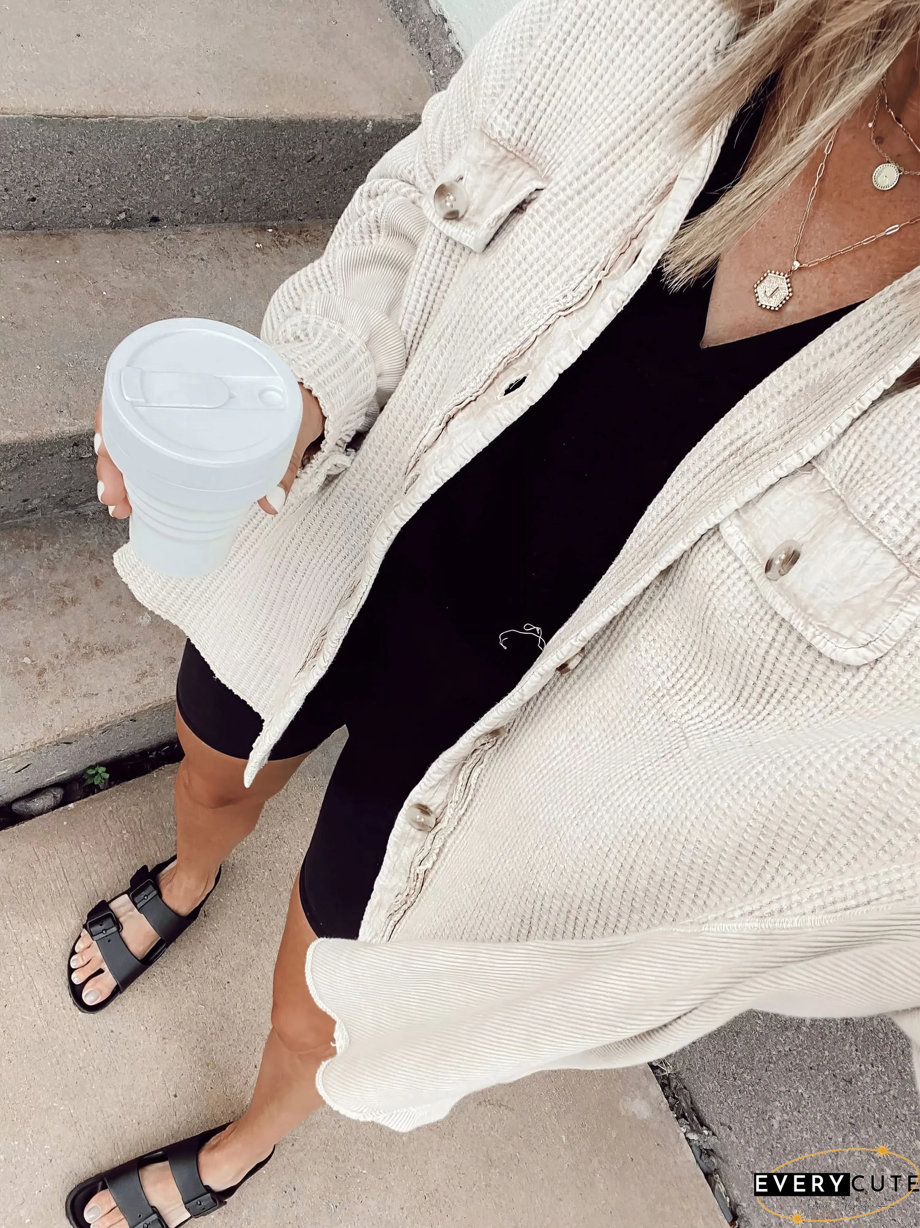 Warm Knitted Long Cardigan