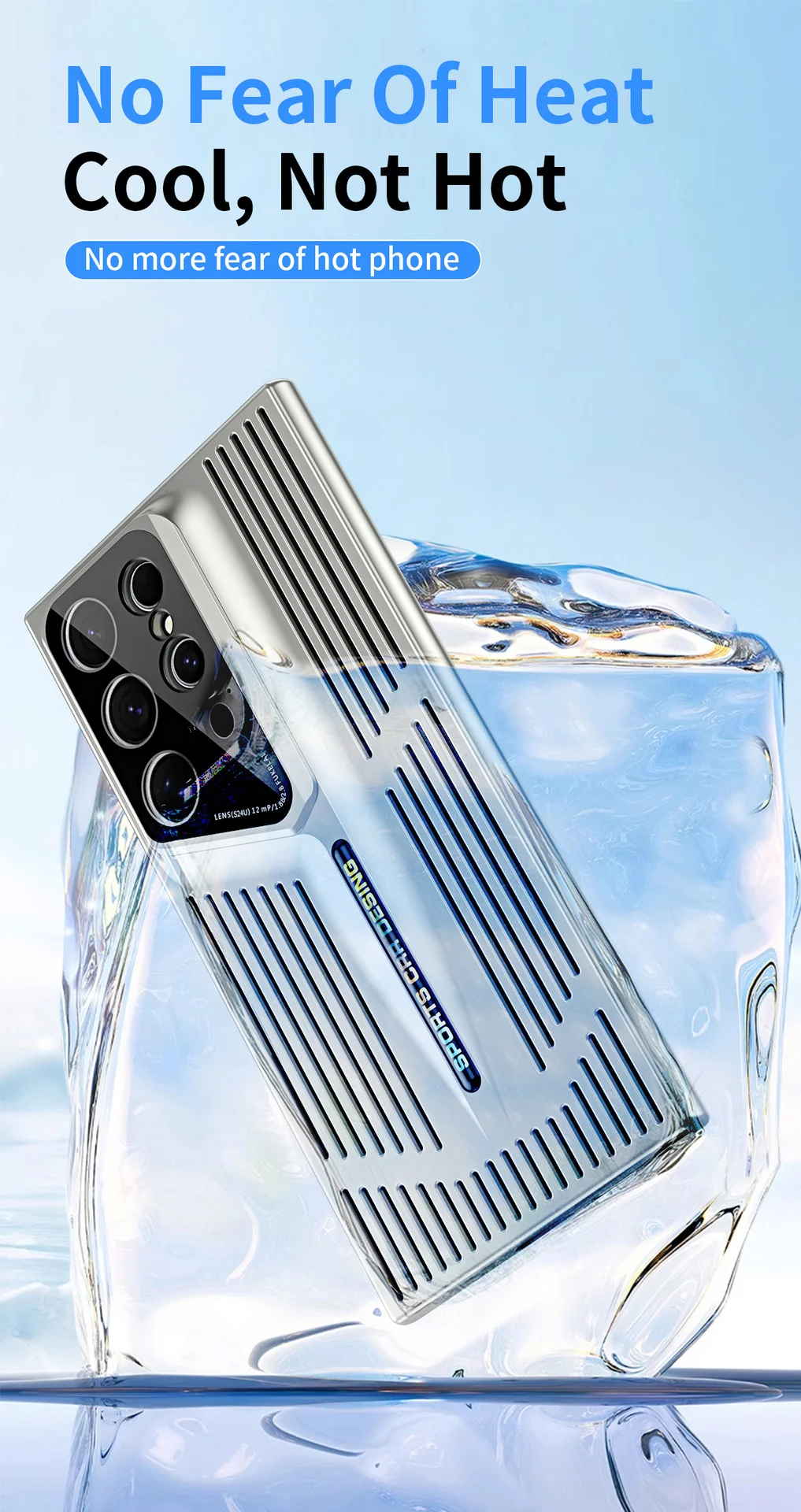 Samsung S series hollow heat dissipation breathable mobile phone case