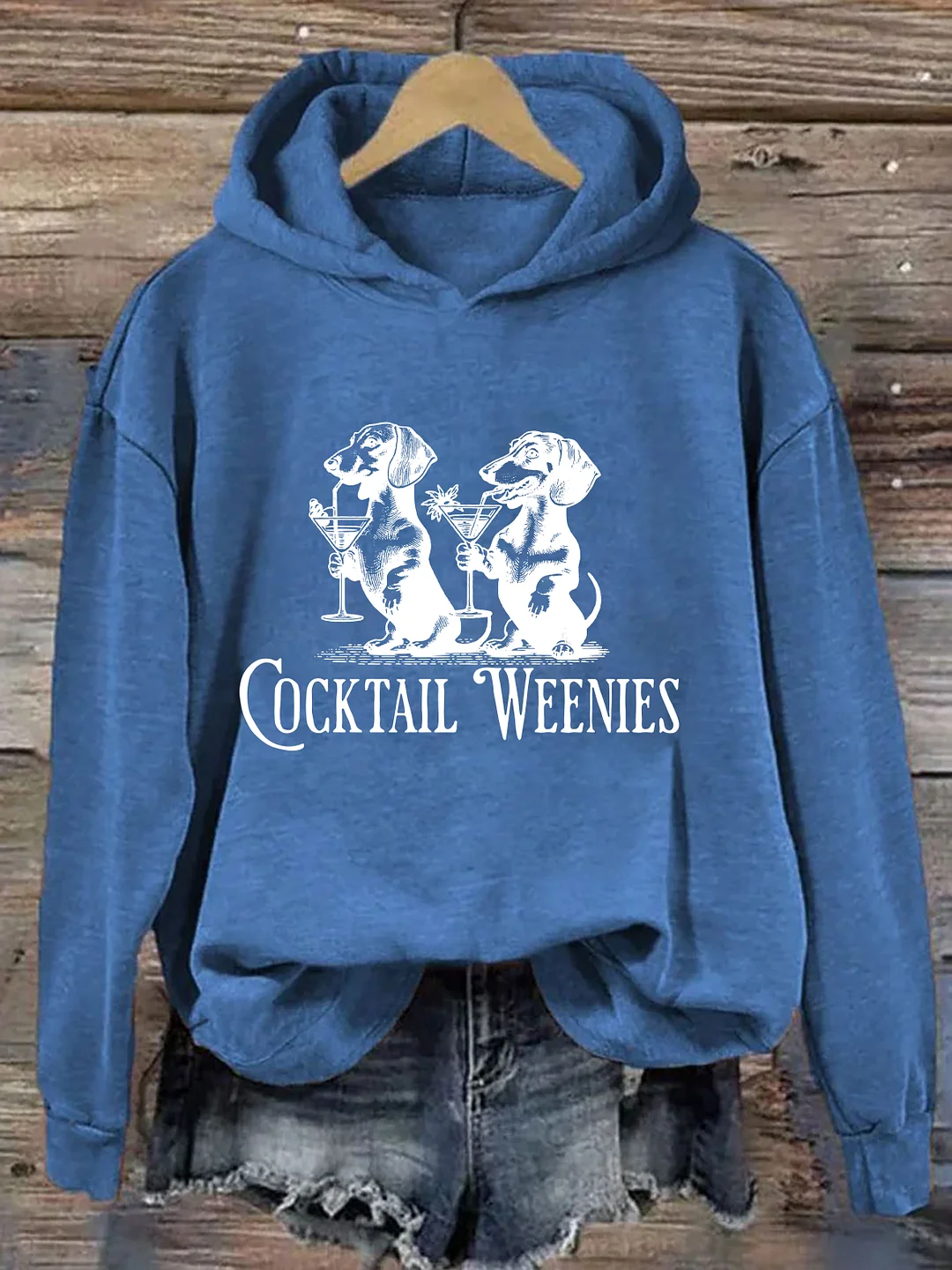Cocktail Weenies Dachshund Hoodie