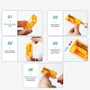 2Pcs Cigarette Bursting Beads Pusher Box Cigarette Filter Capsule Box for Hiking