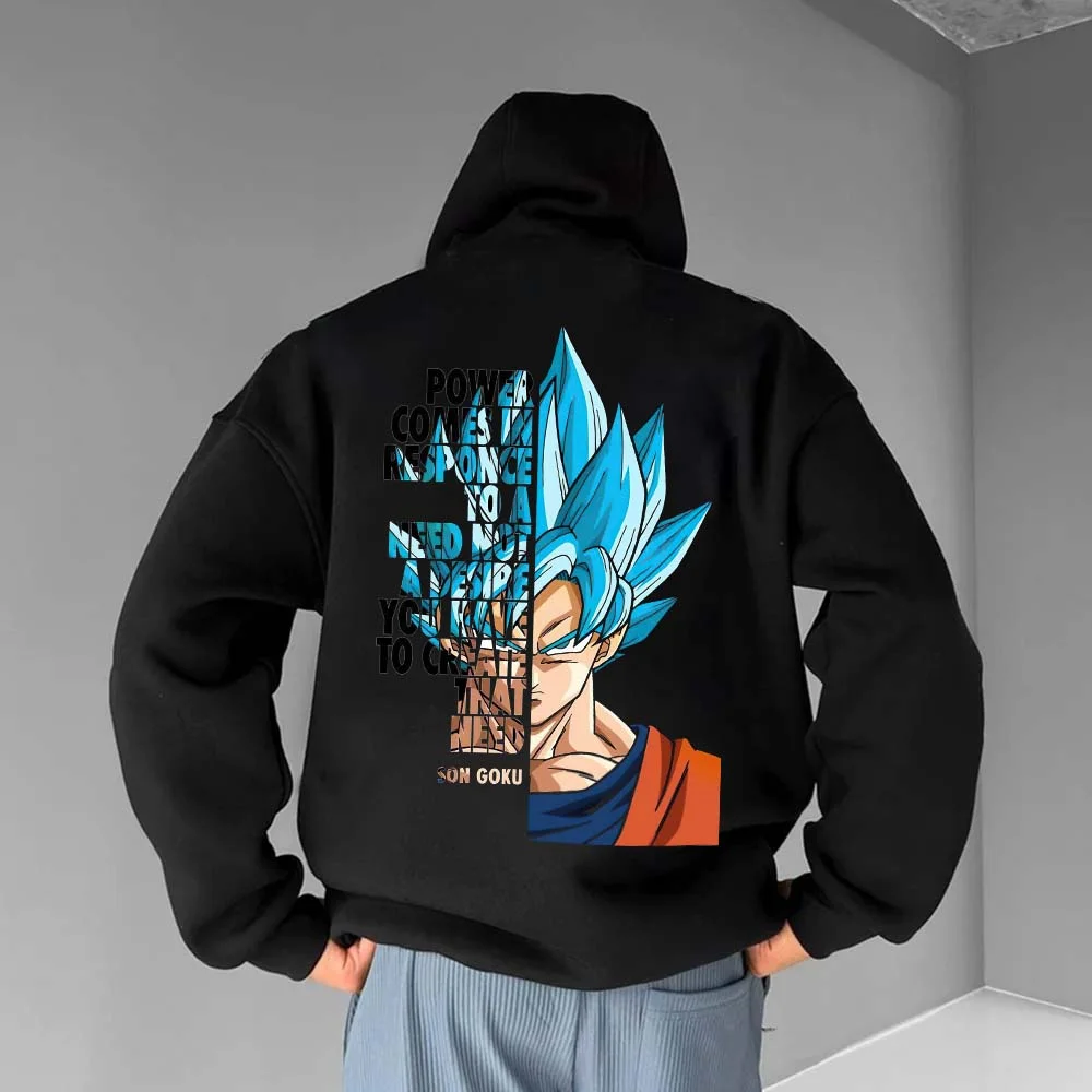 Dragon Ball Son Goku Printed Men's Hoodie