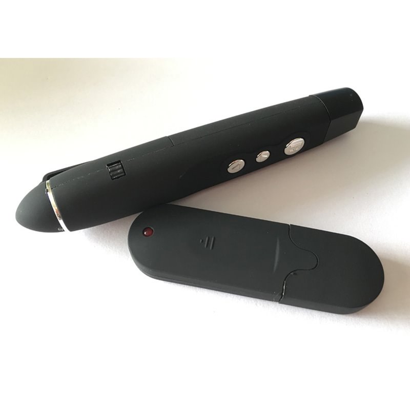 Laser Pointer With Remote Control Black Wireless Laser Presenter