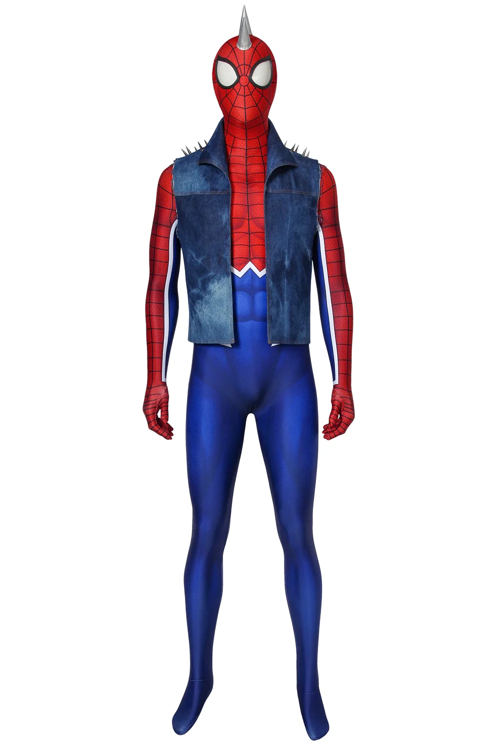 Spider Man ps4  Spider-Punk Jumpsuit Costume