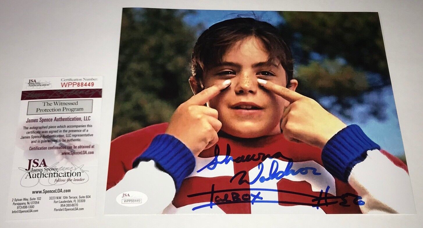 SHAWNA WALDRON Signed 8x10 LITTLE GIANTS Photo Poster painting ICEBOX Autograph JSA COA