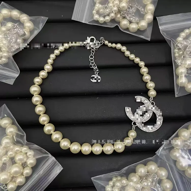 Pearl Necklace and Earrings Set for Women, Natural Freshwater Pearl Jewelry Gift Set, 14K Gold Plated Hypoallergenic Wedding Bridal Jewelry for Anniversary Birthday Gift