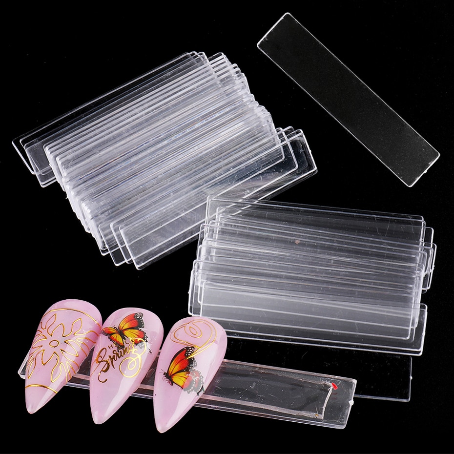Churchf False Nail Tips Display Stand Transparent Showing Shelf Nail ...