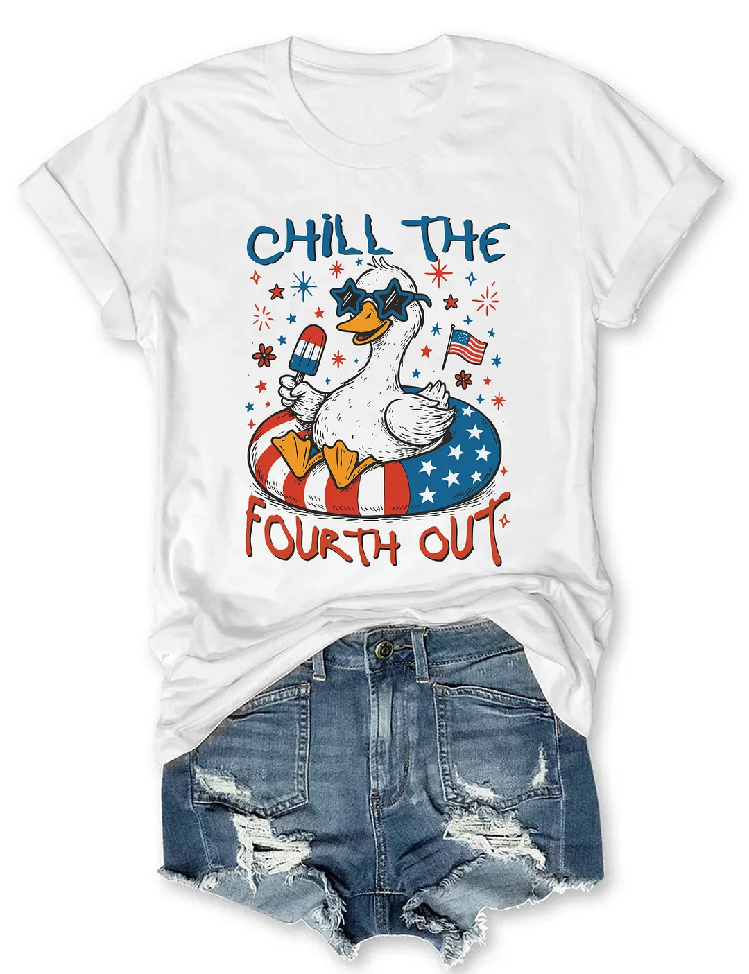 Chill The Fourth Out T-shirt